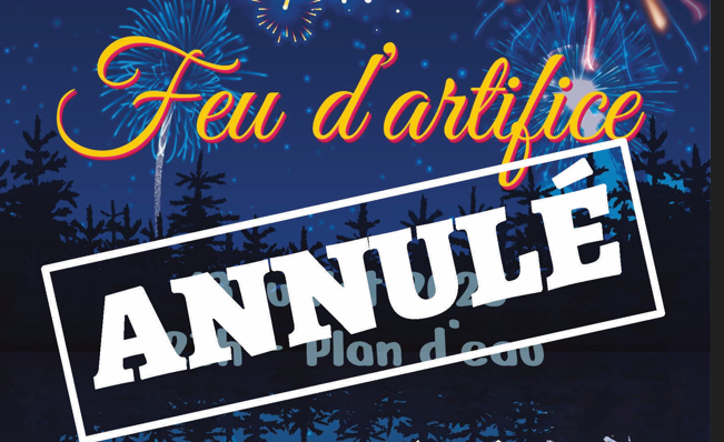 Fête Nationale 2025 annulé