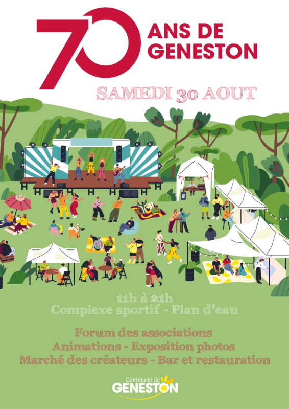 70 ans Geneston Affiche VF