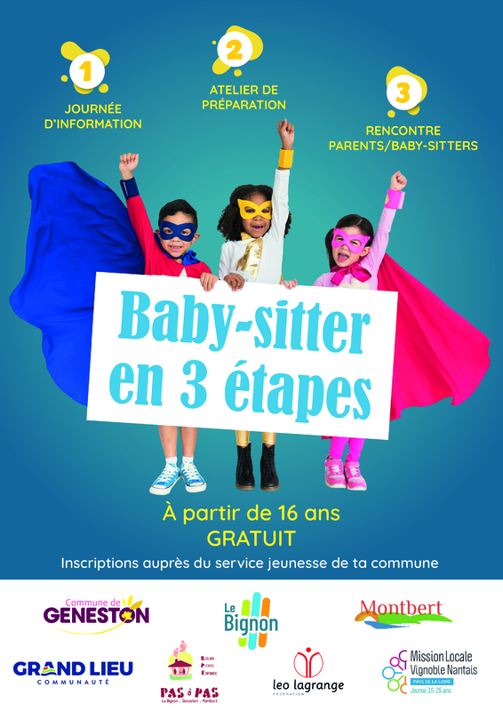 affiche baby sitting