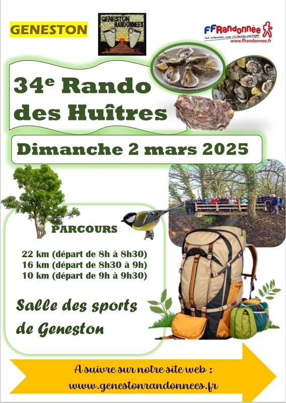 affiche rando des huîtres 2025