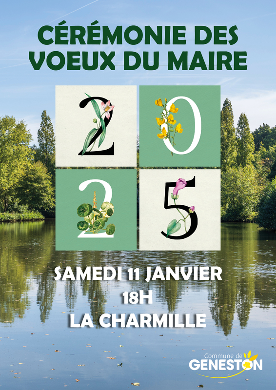 affiche voeux du maire