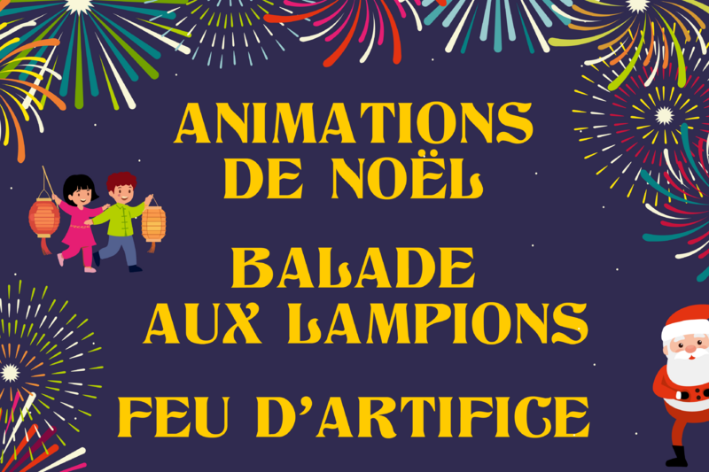 Feu artifice hiver 2025