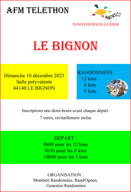 Rando du téléthon